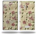 Flowers and Berries Pink - Decal Style Skin (fits Nokia Lumia 928)