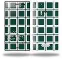 Squared Hunter Green - Decal Style Skin (fits Nokia Lumia 928)