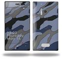 Camouflage Blue - Decal Style Skin (fits Nokia Lumia 928)