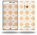 Boxed Peach - Decal Style Skin (fits Nokia Lumia 928)