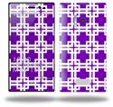 Boxed Purple - Decal Style Skin (fits Nokia Lumia 928)