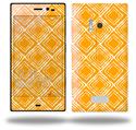 Wavey Orange - Decal Style Skin (fits Nokia Lumia 928)