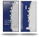 Ripped Colors Blue Gray - Decal Style Skin (fits Nokia Lumia 928)