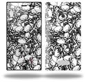 Scattered Skulls White - Decal Style Skin (fits Nokia Lumia 928)