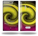 Alecias Swirl 01 Yellow - Decal Style Skin (fits Nokia Lumia 928)