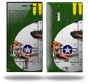 WWII Bomber War Plane Pin Up Girl - Decal Style Skin (fits Nokia Lumia 928)