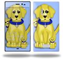 Puppy Dogs on Blue - Decal Style Skin (fits Nokia Lumia 928)