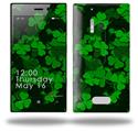 St Patricks Clover Confetti - Decal Style Skin (fits Nokia Lumia 928)