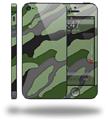 Camouflage Green - Decal Style Vinyl Skin (compatible with Apple Original iPhone 5, NOT the iPhone 5C or 5S)