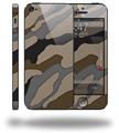 Camouflage Brown - Decal Style Vinyl Skin (compatible with Apple Original iPhone 5, NOT the iPhone 5C or 5S)