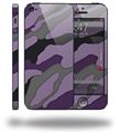 Camouflage Purple - Decal Style Vinyl Skin (compatible with Apple Original iPhone 5, NOT the iPhone 5C or 5S)