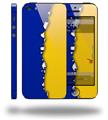 Ripped Colors Blue Yellow - Decal Style Vinyl Skin (compatible with Apple Original iPhone 5, NOT the iPhone 5C or 5S)
