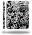 Scattered Skulls Black - Decal Style Vinyl Skin (compatible with Apple Original iPhone 5, NOT the iPhone 5C or 5S)