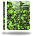 Scattered Skulls Neon Green - Decal Style Vinyl Skin (compatible with Apple Original iPhone 5, NOT the iPhone 5C or 5S)