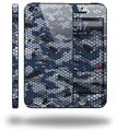 HEX Mesh Camo 01 Blue - Decal Style Vinyl Skin (compatible with Apple Original iPhone 5, NOT the iPhone 5C or 5S)