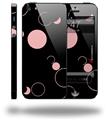 Lots of Dots Pink on Black - Decal Style Vinyl Skin (compatible with Apple Original iPhone 5, NOT the iPhone 5C or 5S)