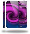 Alecias Swirl 01 Purple - Decal Style Vinyl Skin (compatible with Apple Original iPhone 5, NOT the iPhone 5C or 5S)