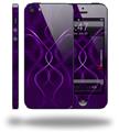 Abstract 01 Purple - Decal Style Vinyl Skin (compatible with Apple Original iPhone 5, NOT the iPhone 5C or 5S)
