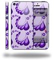 Petals Purple - Decal Style Vinyl Skin (compatible with Apple Original iPhone 5, NOT the iPhone 5C or 5S)