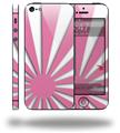 Rising Sun Japanese Flag Pink - Decal Style Vinyl Skin (compatible with Apple Original iPhone 5, NOT the iPhone 5C or 5S)