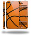 Basketball - Decal Style Vinyl Skin (compatible with Apple Original iPhone 5, NOT the iPhone 5C or 5S)