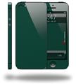 Solids Collection Hunter Green - Decal Style Vinyl Skin (compatible with Apple Original iPhone 5, NOT the iPhone 5C or 5S)