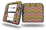 Zig Zag Colors 01 - Decal Style Vinyl Skin fits Nintendo 2DS - 2DS NOT INCLUDED