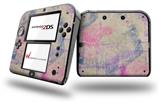 Pastel Abstract Pink and Blue - Decal Style Vinyl Skin fits Nintendo 2DS - 2DS NOT INCLUDED