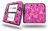 Triangle Mosaic Fuchsia - Decal Style Vinyl Skin fits Nintendo 2DS - 2DS NOT INCLUDED