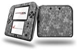 Triangle Mosaic Gray - Decal Style Vinyl Skin fits Nintendo 2DS - 2DS NOT INCLUDED