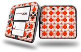 Boxed Red - Decal Style Vinyl Skin fits Nintendo 2DS - 2DS NOT INCLUDED