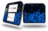HEX Blue - Decal Style Vinyl Skin fits Nintendo 2DS - 2DS NOT INCLUDED