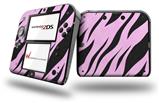 Zebra Skin Pink - Decal Style Vinyl Skin fits Nintendo 2DS - 2DS NOT INCLUDED