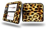 Fractal Fur Leopard - Decal Style Vinyl Skin fits Nintendo 2DS - 2DS NOT INCLUDED