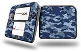 WraptorCamo Digital Camo Navy - Decal Style Vinyl Skin fits Nintendo 2DS - 2DS NOT INCLUDED