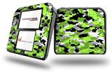 WraptorCamo Digital Camo Neon Green - Decal Style Vinyl Skin fits Nintendo 2DS - 2DS NOT INCLUDED