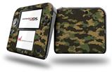 WraptorCamo Digital Camo Timber - Decal Style Vinyl Skin fits Nintendo 2DS - 2DS NOT INCLUDED