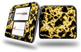 Electrify Yellow - Decal Style Vinyl Skin fits Nintendo 2DS - 2DS NOT INCLUDED