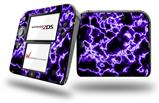 Electrify Purple - Decal Style Vinyl Skin fits Nintendo 2DS - 2DS NOT INCLUDED