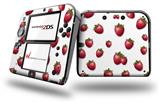 Strawberries on White - Decal Style Vinyl Skin fits Nintendo 2DS - 2DS NOT INCLUDED