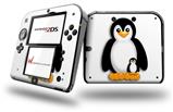 Penguins on White - Decal Style Vinyl Skin fits Nintendo 2DS - 2DS NOT INCLUDED
