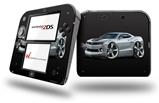 2010 Camaro RS Silver - Decal Style Vinyl Skin fits Nintendo 2DS - 2DS NOT INCLUDED