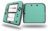 Solids Collection Seafoam Green - Decal Style Vinyl Skin fits Nintendo 2DS - 2DS NOT INCLUDED