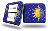Moon Sun - Decal Style Vinyl Skin fits Nintendo 2DS - 2DS NOT INCLUDED