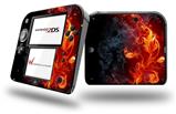 Fire Flower - Decal Style Vinyl Skin fits Nintendo 2DS - 2DS NOT INCLUDED