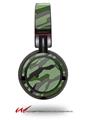 Decal style Skin Wrap for Sony MDR ZX100 Headphones Camouflage Green (HEADPHONES  NOT INCLUDED)