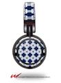 Decal style Skin Wrap for Sony MDR ZX100 Headphones Boxed Navy Blue (HEADPHONES  NOT INCLUDED)