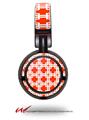 Decal style Skin Wrap for Sony MDR ZX100 Headphones Boxed Red (HEADPHONES  NOT INCLUDED)