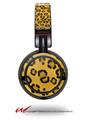 Decal style Skin Wrap for Sony MDR ZX100 Headphones Leopard Skin (HEADPHONES  NOT INCLUDED)