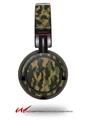 Decal style Skin Wrap for Sony MDR ZX100 Headphones WraptorCamo Digital Camo Timber (HEADPHONES  NOT INCLUDED)